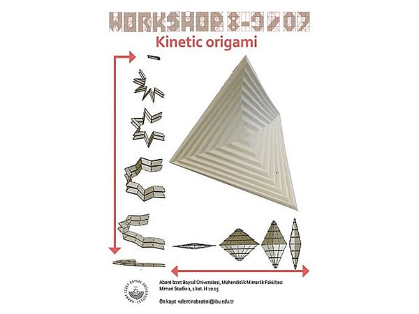 Kinetic Origami Architecture (8-9 Temmuz 2014)