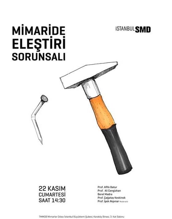 MİMARİDE ELEŞTİRİ SORUNSALI PANELİ (22 Kasım 2014)