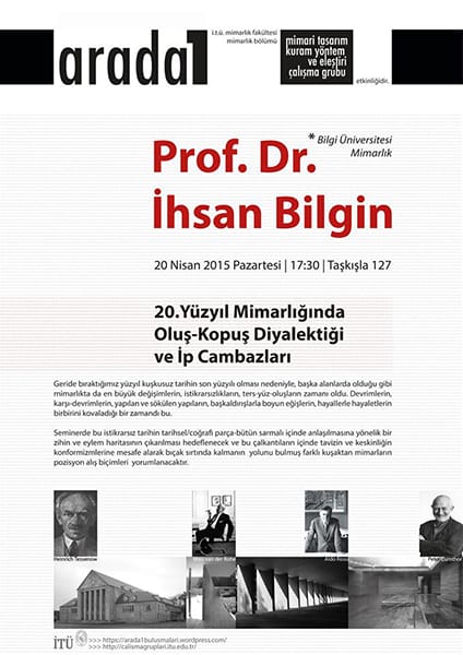 Prof. Dr. İhsan Bilgin Söyleşisi(20 Nisan 2015)