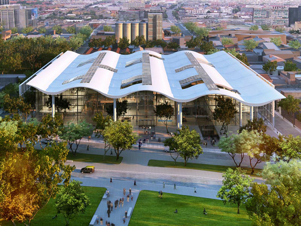 Foster + Partners Dalgalı Çatısı Bulunan Banka Tasarımını tanıttı