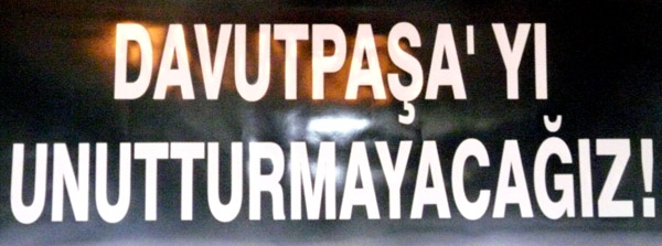 Davutpaşa mağdurları kararlı
