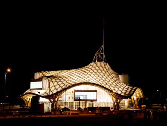 Pompidou-Metz Sanat Müzesi Fransa’da yükseliyor