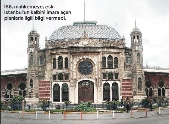İBB yarımada planını neden saklıyor?