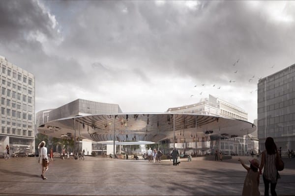 Bir meydan düzenlemesi: Place Schuman