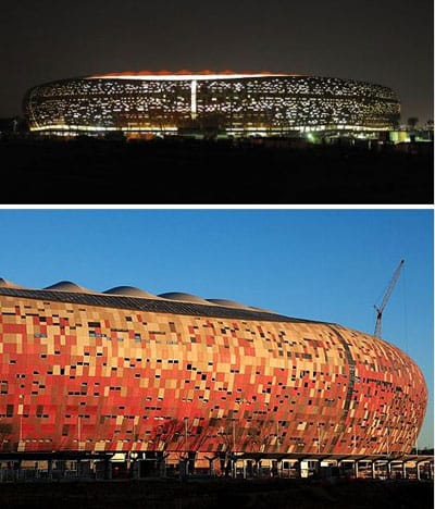Bir futbol stadyumu cephesi ve “ırk ayrımı”