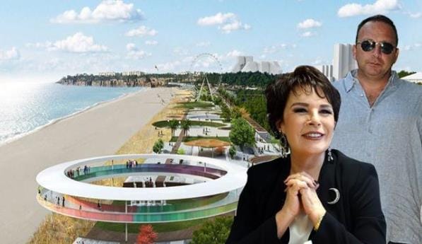 Hülya Koçyiğit’in damadı tek başına girdiği Konyaaltı Sahil Projesi ihalesini aldı