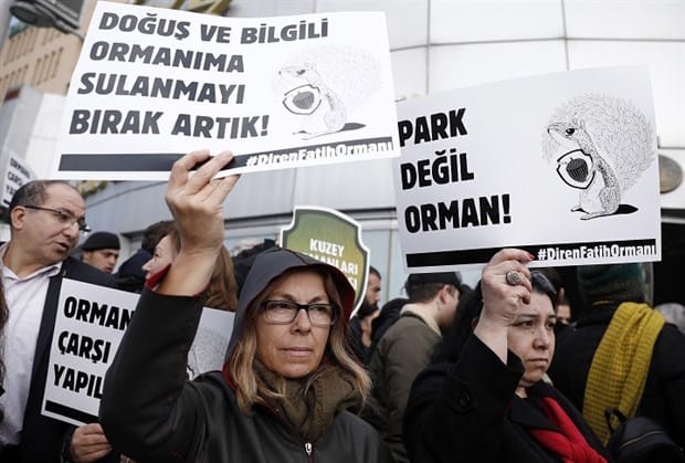 KOS’tan Fatih Ormanı’nı ranta açacak projeye tepki