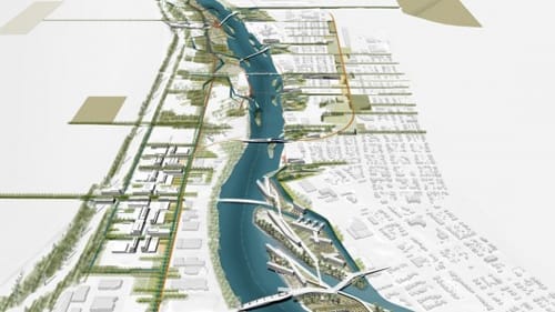Mississipi üzerinde yaşam alanları