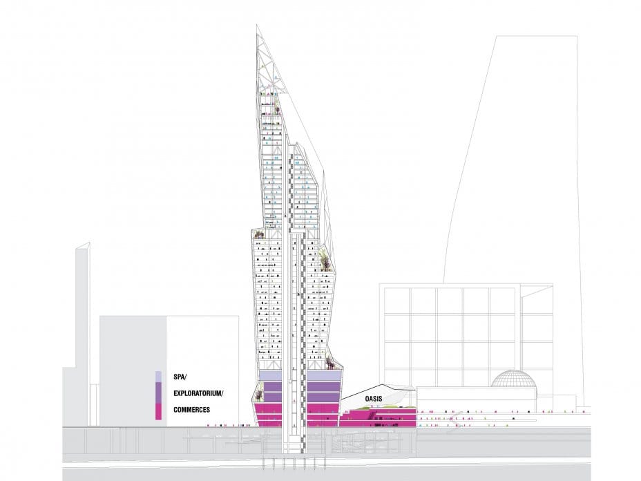 Stüdyo Daniel Libeskind, La Defense Kulesi önerisi