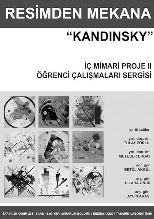 Resimden Mekana: Kandinsky (28 Kasım 2011 )