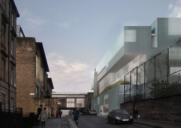 Steven Holl’ün ışıkla dolu Glasgow Sanat Okulu tasarımı