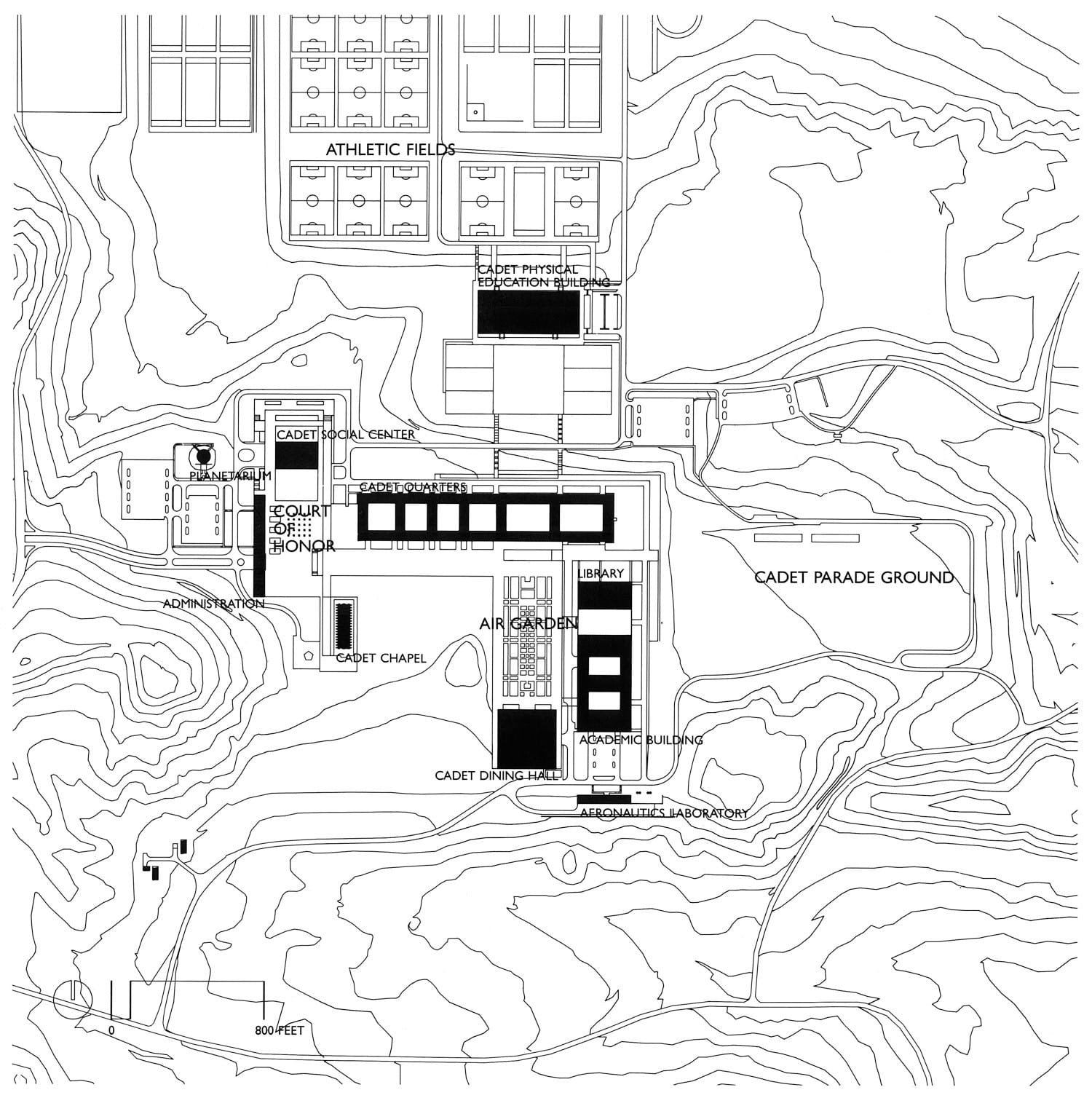 Klasiklerden: USAFA Kadet Şapel / Skidmore, Owings ve Merrill’in Walter Netsch