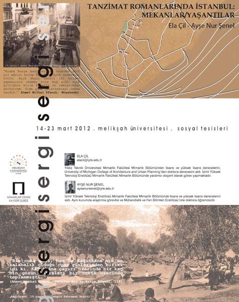 Tanzimat Romanlarında İstanbul: Mekânlar/Yaşantılar (14-23 Mart 2012)