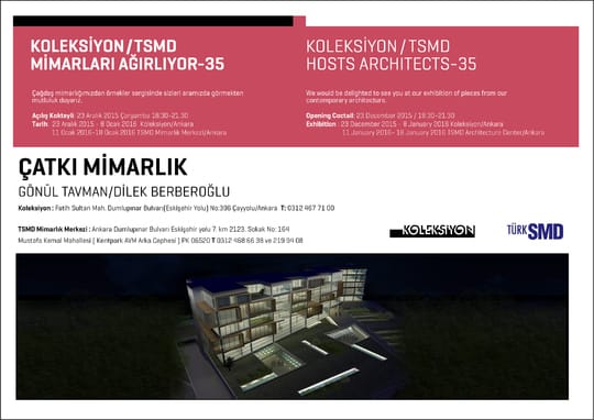 KOLEKSİYON/TSMD MİMARLARI AĞIRLIYOR-35