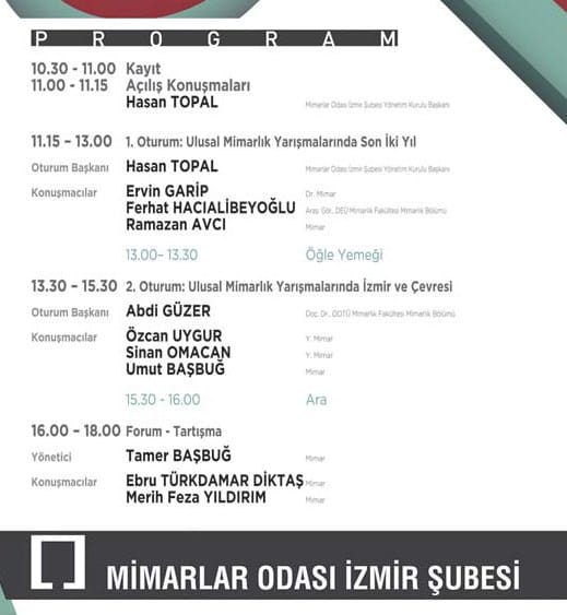 Ulusal Mimarlık Yarışmaları Sempozyumu 3 (30 Nisan 2011 )