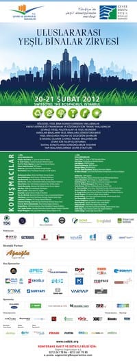Uluslararası Yeşil Binalar Zirvesi (20- 21 Şubat 2012)