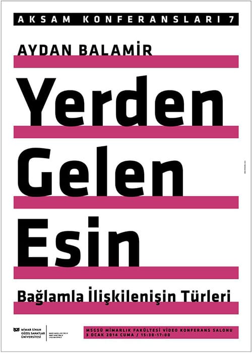 Yerden gelen esin (3 Ocak 2013)